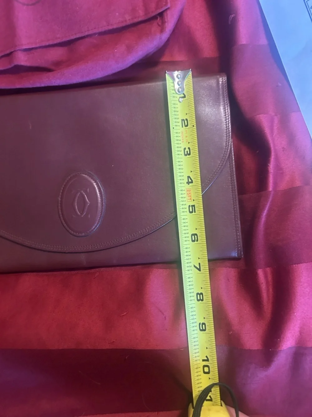 Cartier envelope clutch